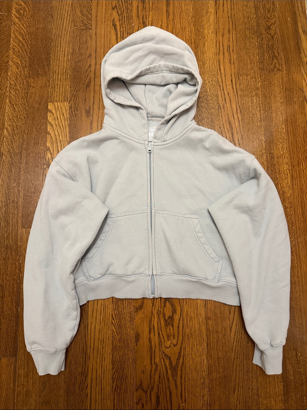 Aritzia TNA Cozy Cropped Zip Hoodie